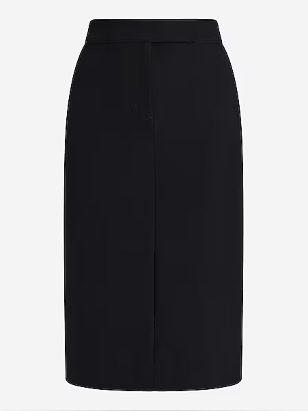 Express High Waisted Midi Pencil Skirt Black - Picture 6 of 10